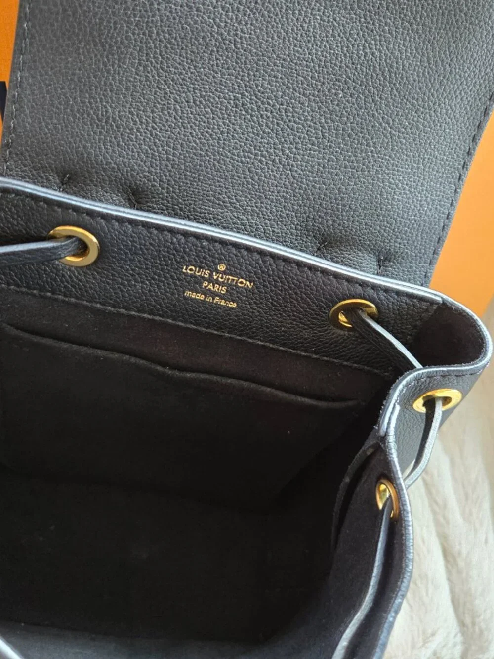 Louis Vuitton Lock Me Mini Backpack